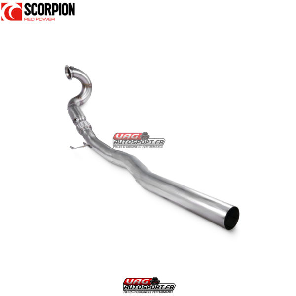 Downpipe avec Cata Sport haute performance - VW Audi S3 8Y Sportback & Saloon, VW Golf MK8 R, Non-GPF Models - SAUX118 - Scorpion