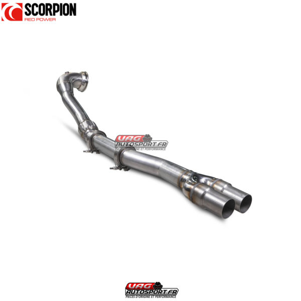 Downpipe sans catalyseur - Audi RS3 8V Pre-Facelift - SAUC106 - Scorpion