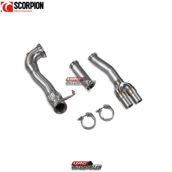 Downpipe sans catalyseur - Audi RS3 8V Pre-Facelift - SAUC106 - Scorpion – Image 2