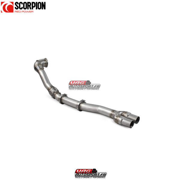 Downpipe sans catalyseur - Audi RS3 8Y Sportsback & Saloon Non-GPF Models - SAUC122 - Scorpion
