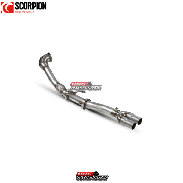 Downpipe sans catalyseur (retire GPF) - Audi RSQ3 (F3) - SAUC112 - Scorpion