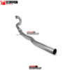 Downpipe turbo sans catalyseur - VW Audi S3 8Y Sportback & Saloon, VW Golf MK8 R - SAUC093 - Scorpion