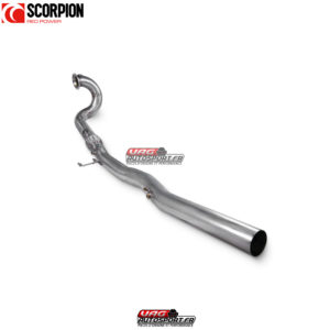 Downpipe turbo sans catalyseur - VW Audi S3 8Y Sportback & Saloon, VW Golf MK8 R - SAUC093 - Scorpion