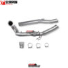 Downpipe turbo sans catalyseur - VW Audi S3 8Y Sportback & Saloon, VW Golf MK8 R - SAUC093 - Scorpion – Image 2