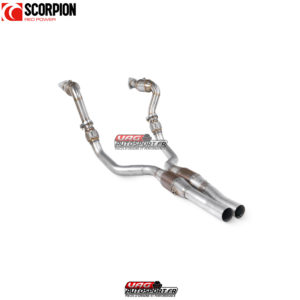 Downpipes avec Cata Sport - Audi S4 3.0 TFSI V6 Quattro & Avant B8/B8.5 - SAUX044 - Scorpion