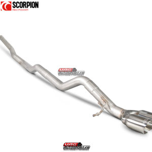 Système cat/DPF-back non résonné - VW Transporter T5 2.5TDi (03-09) / T5 2.0 (10-15) / T5 & T6 2.0 BiTDi (15-ON) SWB/LWD 2WD - SVWS047D - Scorpion