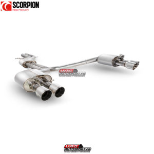 Catback avec intermédiaires et valves électroniques - Audi S6/S7 C7 - SAU118 - Scorpion