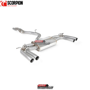 Catback (ligne après FAP) non résonné avec valves - Audi RS3 8Y Sportback - SAUS123 - Scorpion