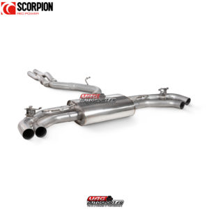 Catback (ligne après FAP) non résonné avec valves - Audi RSQ3 (F3) - SAUS112 - Scorpion