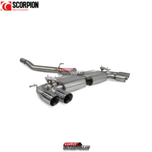 Catback (ligne après FAP) non résonné avec valves - CUPRA Ateca - SSTS020 - Scorpion