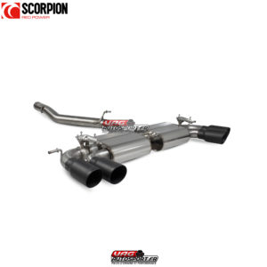 Catback (ligne après FAP) non résonné avec valves - CUPRA Ateca - SSTS020C - Scorpion