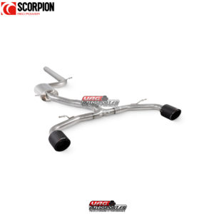 Catback (ligne après FAP) non résonné - CUPRA Leon 245 - SSTS018CF - Scorpion
