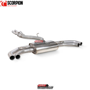 Catback (ligne après FAP) non résonné sans valves - Audi RSQ3 (F3) - SAUS113 - Scorpion