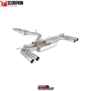 Catback (ligne après FAP) résonné avec valves - Audi RS3 8Y Sportback - SAU123 - Scorpion
