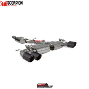Catback (ligne après FAP) résonné avec valves - CUPRA Ateca - SST020CF - Scorpion