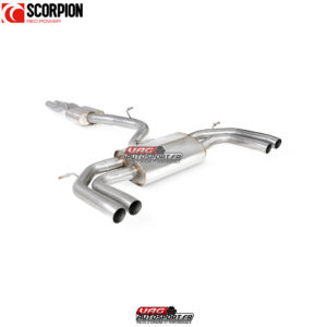 Catback (ligne après FAP) résonné sans valves - Audi RS3 8Y Sportback - SAU124 - Scorpion