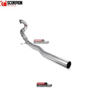 Downpipe avec Cata Sport haute performance - VW Audi S3 8Y Sportback & Saloon, VW Golf MK8 R, Non-GPF Models - SAUX118 - Scorpion