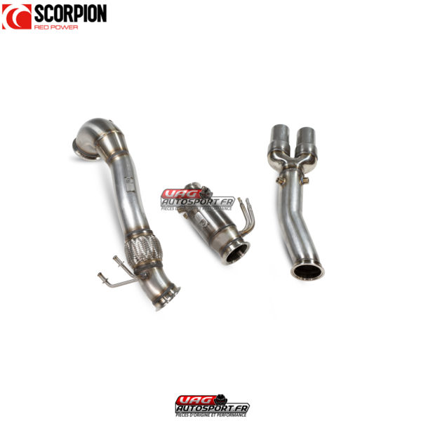 Downpipe avec Cata Sport (retire GPF) - Audi RSQ3 (F3) - SAUX112 - Scorpion – Image 2