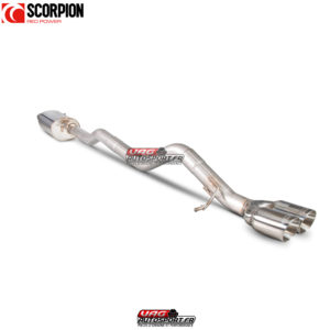 Système cat/DPF-back résonné - VW Transporter  T5 2.5TDi (03-09) / T5 2.0 (10-15) / T5 & T6 2.0 BiTDi (15-ON) SWB/LWD 2WD - SVW047D - Scorpion