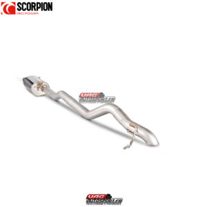 Système cat/DPF-back résonné - VW Transporter  T5 2.5TDi (03-09) / T5 2.0 (10-15) / T5 & T6 2.0 BiTDi (15-ON) SWB/LWD 2WD - SVW047S - Scorpion