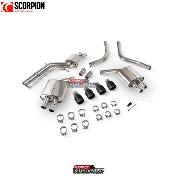 Système moitié résonné sans valves - Audi S6/S7 C7 - SAU119C - Scorpion – Image 3
