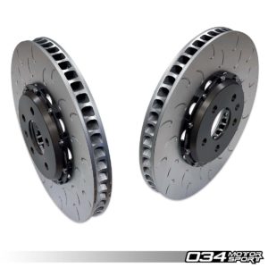2-Piece Floating Front Brake Rotor Upgrade Kit for Audi B9/B9.5 S4/S5/SQ5 - 034-301-1008 - 034Motorsport