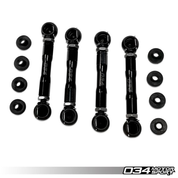 Kit Biellettes Réglables de Rabaissement – Audi C7 A6/S6/A7 (Suspension Pneumatique) – reference 034-401-Z067 – 034Motorsport – Image 2