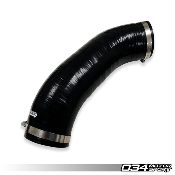 Audi B8 Q5/SQ5 3.0 TFSI 82mm Throttle Body Inlet Hose, High-Flow Silicone - 034-112-6018 - 034Motorsport
