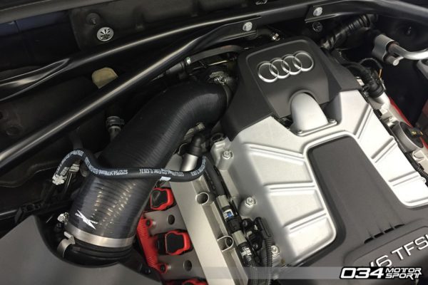 Audi Q5/SQ5 3.0 TFSI Throttle Body Inlet Hose, High-Flow Silicone - 034-112-6017 - 034Motorsport – Image 2