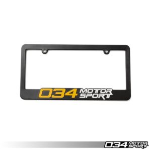 Cadre de Plaque d'Immatriculation, 034Motorsport - 034-A03-0000 - 034Motorsport