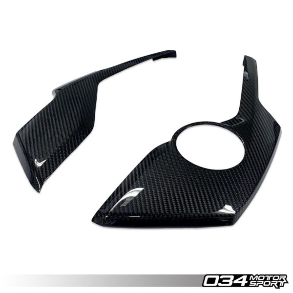 Couvre-moteur carbone Audi B9/C8 3.0 TFSI – 034Motorsport (Réf. 034-1ZZ-1004)