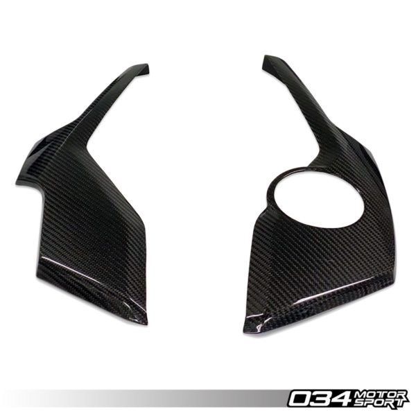 Couvre-moteur carbone Audi B9/C8 3.0 TFSI – 034Motorsport (Réf. 034-1ZZ-1004) – Image 2