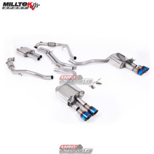Catback avec silencieux primaire Milltek SSXAU1123 - Audi S5 F5 (3.0 V6 TFSI) - 2017 2018