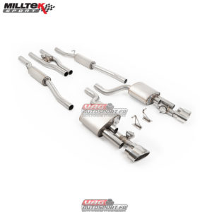 Catback Milltek SSXAU1127 - Audi - RS4 B7- 4.2 FSI V8 - 2006 2008