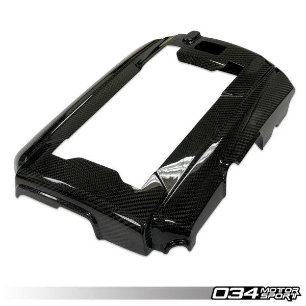 Cache Moteur Carbone (Engine Cover Overlay) – VW Golf/GTI/Golf R Mk7–Mk7.5 – 034-1ZZ-0005 – 034 MOTORSPORT – Image 3