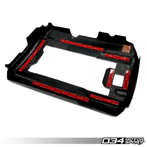 Cache Moteur Carbone (Engine Cover Overlay) – VW Golf/GTI/Golf R Mk7–Mk7.5 – 034-1ZZ-0005 – 034 MOTORSPORT – Image 6