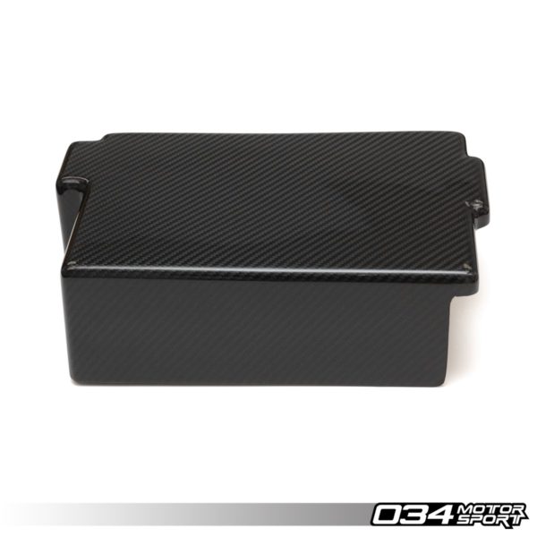 Cache Batterie Carbone (Battery Cover Overlay) – VW Golf/GTI/Golf R Mk7–Mk7.5 & Audi A3/S3 8V – 034-1ZZ-0001 – 034 MOTORSPORT – Image 3