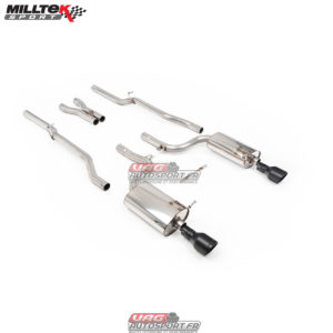 Demi-ligne (CatBack) Sport Milltek - Audi S4 4.2 V8 Quattro B6 Saloon - Avant - Cabriolet - SSXAU872