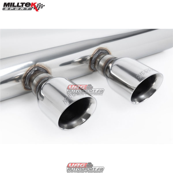Demi ligne d'échappement Milltek / Catback sans intermédiaire (For R32 Valance) - VW Golf Mk5 2.0 TDI 140cv - SSXVW167 - Milltek – Image 2