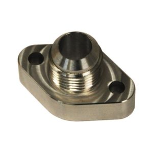 Drain Flange, Audi 1.8t Block Side, -10 AN Bung - 034-110-6000 - 034Motorsport
