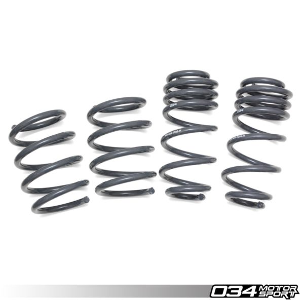 Dynamic+ Lowering Springs (ressorts courts) – Audi TT RS/TTS (8S) – 034-404-1006 – 034Motorsport