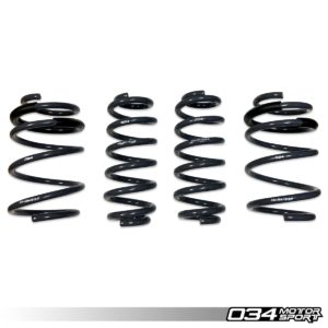 Ressorts Courts Dynamic+ – Audi A3/S3 8V (Non-Magride) – 034-404-1012 – 034 MOTORSPORT
