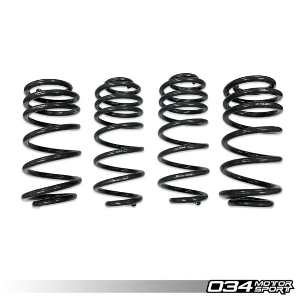 Ressorts Courts Dynamic+ – Audi Q5/SQ5 B8-B8.5 & Porsche Macan 95B – 034-404-1009 – 034 MOTORSPORT
