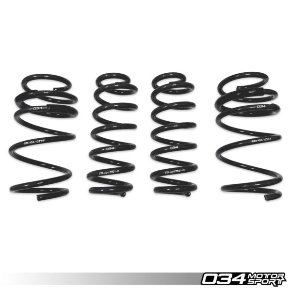 Ressorts Courts Dynamic+ – VW Golf 8R – 034-404-1021 – 034 MOTORSPORT – Image 2