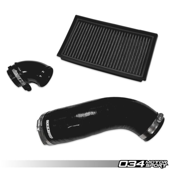 Ensemble Admission : filtre & durite gros volume - VW MK8 GTI & Audi 8Y A3 MQB-Evo EA888 Gen 4 – 034Motorsport – 034-108-3049 – Image 2