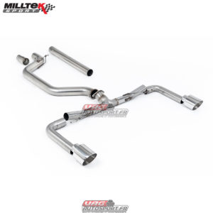 FAP Back Race (ligne après FAP) - Milltek SSXVW678 - VW Golf GTI Mk8.5 2.0 TSI 300cv- 2024 2025