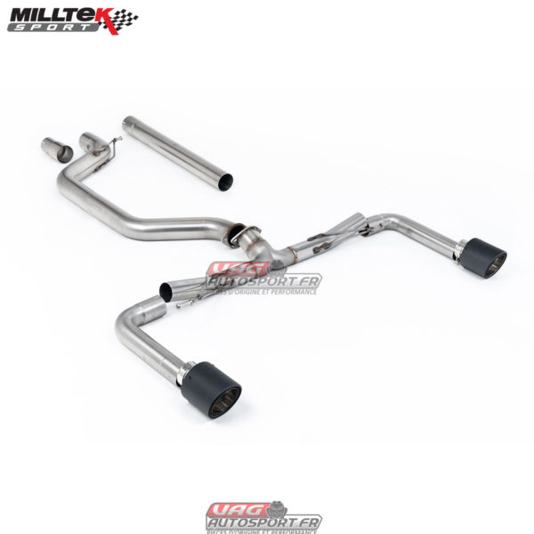 FAP Back Race Milltek SSXVW682 - VW Golf Mk8.5- 2.0 TSI 300cv - 2024 2025