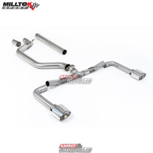 FAP Back Race Milltek SSXVW757 - Volkswagen - Golf Mk8- 2.0 TSI - 2020 2024