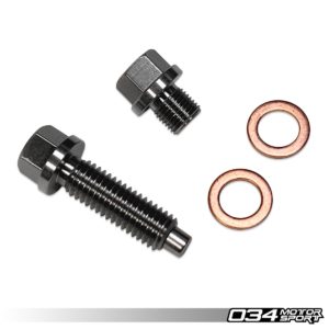 Kit Bouchon de Drain Magnétique Haldex, Audi 4Motions 8J/8P/8V/8V.5/8S/8Y Quattro et VW Mk5/Mk6/Mk7/Mk7.5/Mk8 - 034-504-Z019 - 034Motorsport