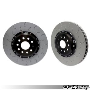 Kit d'amélioration de disques de freins avant flottants 2-Pièces, VW et Audi MQB et MQB EVO avec 2.0T TFSI (Performance Pack) - 034-301-1001 - 034Motorsport